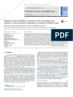 2016 Bartłomiej Gaweł, Meysam Nourani, Thomas Tichelkamp, Gisle Øye, Influence of The Wettability of Particles