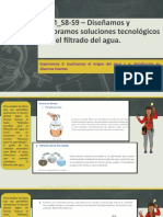 S8-9 - Diseñamos y Elaboramos Soluciones Tecnológicas para El Filtrado Del Agua