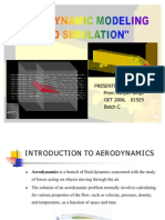 Aerodynamic Modeling and Simulation