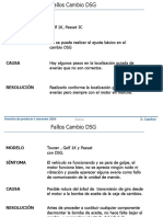 Caja DSG Averias