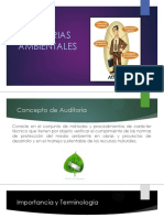 Auditoria Ambiental Generalidades