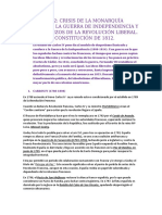 Tema 2. La Crisis Del Antiguo Régimen