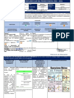 Planificaciòn de Matemàticas de 2do Bgu.