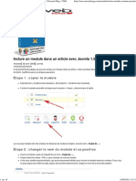Inclure Un Module Dans Un Article Avec Joomla 1