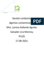 Agentes Contaminantes