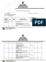 Accomplishment Report Feb-1 - Feb. 5