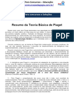 Resumo Teoria de Piaget