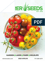 Rohrer Seeds 2022 Seed Catalog