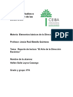 Reporte de Lectura 4