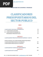 Clasificadores Presupuestarios Siaf 2019