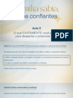 Filhos Confiantes. Resumo - Aula 2