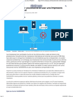 Cómo Solucionar El Error 0x0000011b en Impresora en Red en Windows