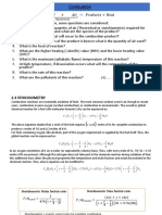 2T Combustion Chemistry