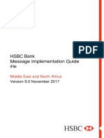 HSBC Bank Message Implementation Guide: Ifile