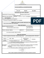 Solicitud de Matrícula Sin Restricciones Presencial