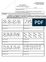 Prueba Matemática 4° Básico Lunes 25 de Abril