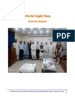 World Sight Day-Activity Report - 2022-PICO Pakistan