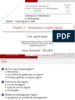 Chapitre 1 - Introduction Au Génie Logiciel