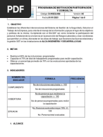 Programa de Motivacion, Comunicacion Participacion y Consulta 2020