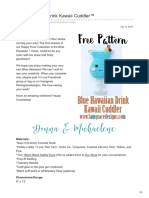 Blue Hawaiana Drink - PDF Versión 1