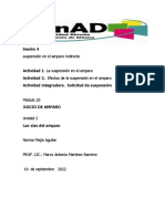 Sesión 4: Suspensión en El Amparo Indirecto