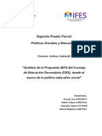 Segunda Prueba Parcial PS