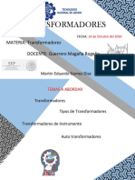 Tipos de Transformadores