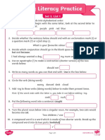 Daily Literacy Practice - Set 3