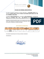 CERTIFICADO - GODTRANS SN (PRUEBA HIDROSTATICA)