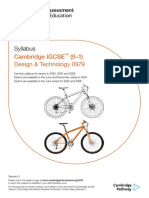 Cambridge IGCSE™ (9-1) Design & Technology 0979