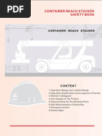 Container Reach Stacker Safety Book