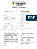 Mock 3R - Quantitative - Q