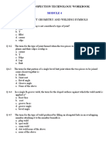 Welding Inspection Technology Module 4