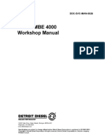 MBE 4000 Workshop Manual