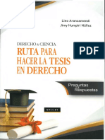 Lino Arazanmendi & Jimy Humpiri Nuñez - Ruta para Hacer La Tesis de Derecho-Grijley (2021)