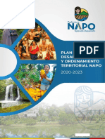 Plan de Desarrollo y Ordenamiento Territorial Napo 2020 - 2023