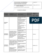 Cronograma de Actividades