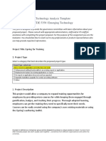 Technology Analysis Updated