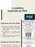 La Palabra Inspirada de Dios