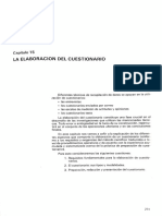 Elaboración de Cuestionarios