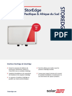 Ficher Interface StorEdge SolarEdge 1