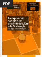 Tezanos Tartajada, José (2006) - La Explicación Sociológica Una Introducción A La Sociología. Capítulo 1 - Páginas 15 A 34