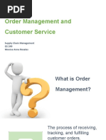 Order MGT and CSM