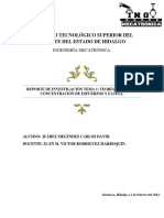 Reporte de Investigación Tema 1: Teorías de Falla, Concentración de Esfuerzos y Fatiga.