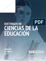 Brochure Doctorado Dce