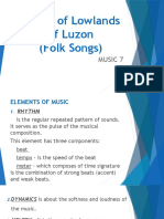 Music of Lowlands of Luzon Grade 7