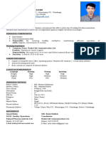 Curriculum Vitae of Mridul