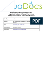 2019 - Ranked Inventory of Mollusc in Panay - With Survey Form