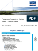 Formação - Controlo Interno e Auditoria Interna - Formandos