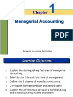 Ch. 1 Managers and Management Accounting